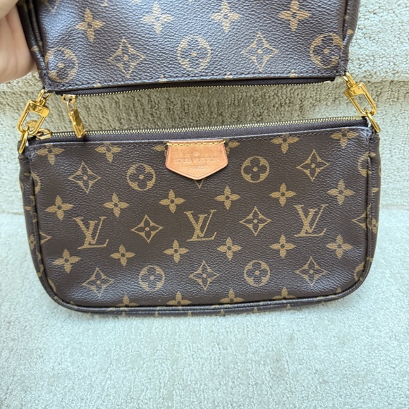 Louis Vuitton Monogram Multi Pochette Accessories Rose Clair - Picture 10 of 15